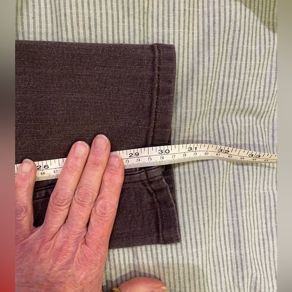 J. Jill Brown Jeans, Slim Leg, Stretch. EUC. Size 10 - Picture 8 of 8